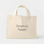 Scripture Power! Canvas Bags