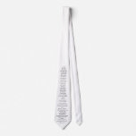 Scripture Wear tie, Christmas white - Luke 2:9-14