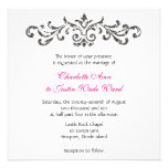 scroll design wedding custom invitations