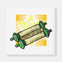Scroll Fridge Magnet
