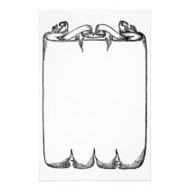 Scroll Manuscript stationery