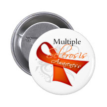 Scroll Ribbon - Multiple Sclerosis Awareness Buttons