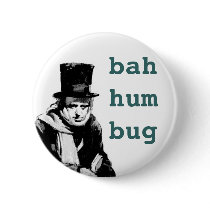 scrooge, pinback buttons