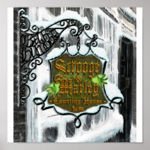 Scrooge&MarleySignScene Posters