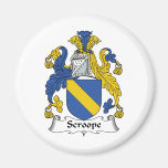 Scroope Family Crest Refrigerator Magnets