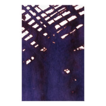 scruffily cross hatched stationery
