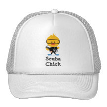 Scuba Chick Hat