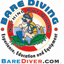 Scuba Crazy Diver Bare Diver www.barediver.com Photo Cut Outs