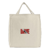 SCUBA DIVE Embroidered Bag