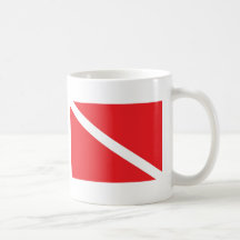 SCUBA Dive Flag Mug