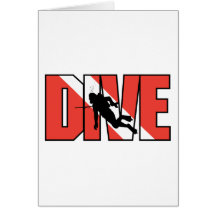 SCUBA Dive Greeting Cards