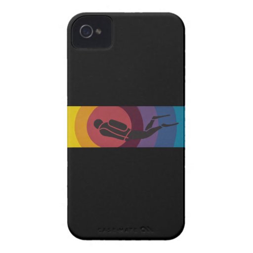 Scuba Diver 4/4S Case Mate Barely There iPhone 4 Case