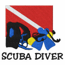 SCUBA Diver Embroidered Sweatshirt