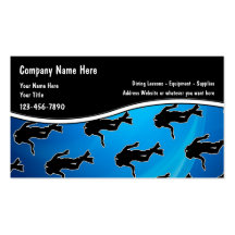 Scuba Diving Business Cards