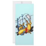 Scuba Diving Dog Rack Card Template