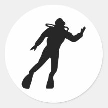 Scuba Diving Stickers