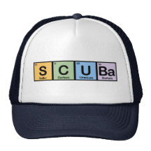 Scuba made of Elements Trucker Hats