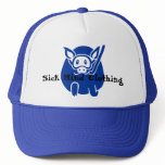 scuba pig mesh hats