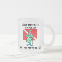 SCUBA Steve Coffee Mugs