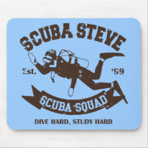 Scuba Steve Mouse Pad