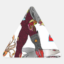 Scuba Zombie Stickers