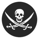 Scull and Crossed Swords stickers