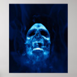 scull blue posters