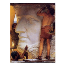 Sculptors in Ancient Rome postcard
