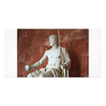 Sculpture of Roman man with ball and Staff photo cards
