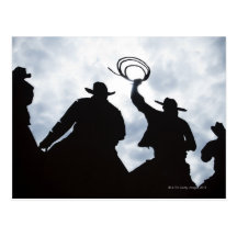 sculpture that welcomes you to Dodge City Kansas 2 Postcards