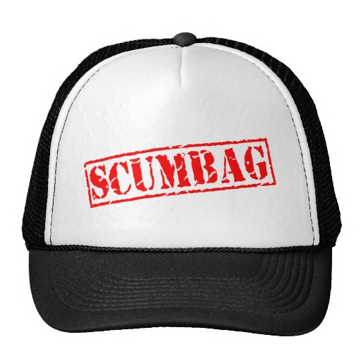 Scumbag Trucker Hat Zazzle