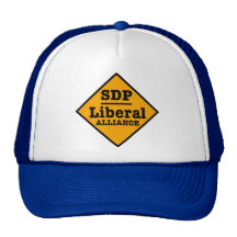 SDP Liberal Alliance Sign Hat