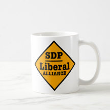 SDP Liberal Alliance Sign Mugs