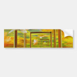 sea art bumper sticker