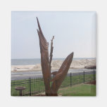 Sea Creature Wood Sculpture magnets