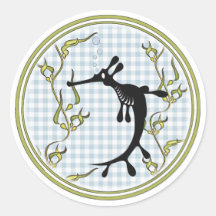 Sea Dragon 3" Stickers