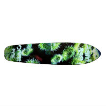 SEA FAN PHOTO LONGBOARD CUSTOM SKATE BOARD