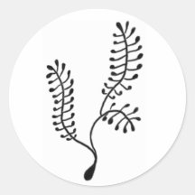 Sea Fern Sticker