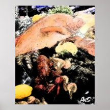 SEA FOOD PRINT