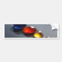 Sea Glass Jelly Tots Bumper Stickers