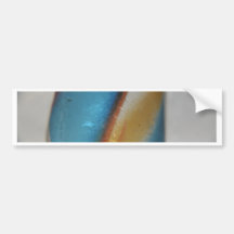 Sea glass Rainbow Bumper Sticker