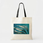 Sea grasses, mixed media, collage on paper bag