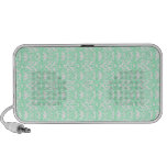 Sea green Lace iPhone Speaker