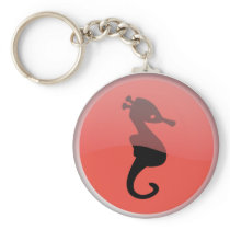 Sea Horse Keychain