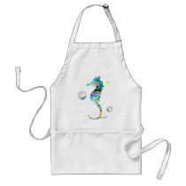 Sea Horse with Bubbles Apron