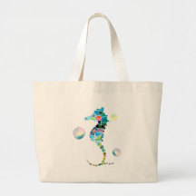 Sea Horse with Bubbles Bags