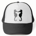 sea horses icon mesh hat
