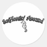 Sea Horsin' Around Stickers