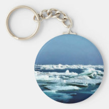 Sea Ice Off Arctic Refuge Coastal Plain Keychains