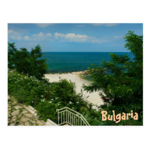Sea landscape post card